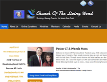 Tablet Screenshot of cotlw.com